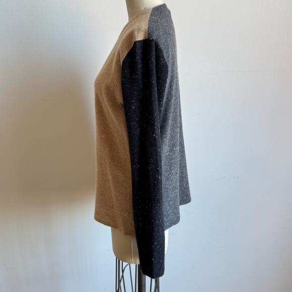 Vintage BRUNELLO CUCINELLI Tri-Color Cashmere Cardigan - Picture 5 of 7